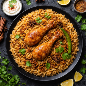 Bagara Rice Chicken