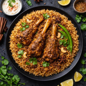 Bagara Rice Lamb