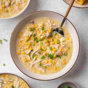 Sweet Corn Chicken Soup
