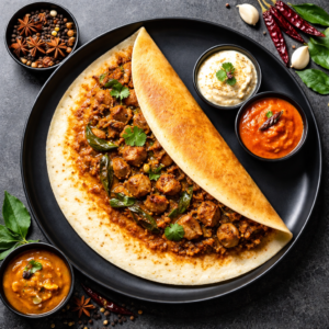 Lamb Chettinad Dosa