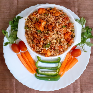 Schezwan Gobi Fried Rice