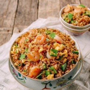 Schezwan Shrimp Fried Rice
