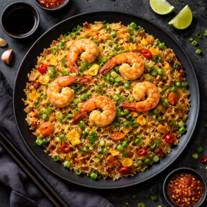 Street Style Shrimp Fried Rice
