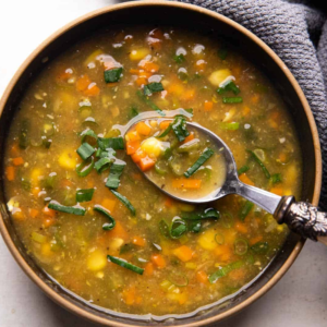 Sweet Corn Veg Soup