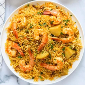 Vijayawada Shrimp Biryani